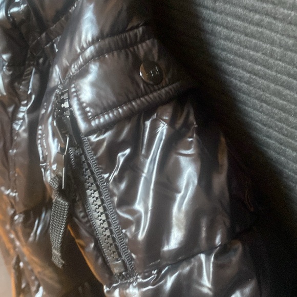 SAM Jacket, Black, Shiny, Puffer: “Girls Freestyle” Sz 10 - Picture 4 of 11